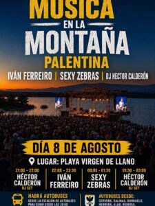 Música en la Montaña Palentina en Playa Virgen de Llano