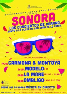 Conciertos Sonora en Playa San Juan de la Canal, Bezana