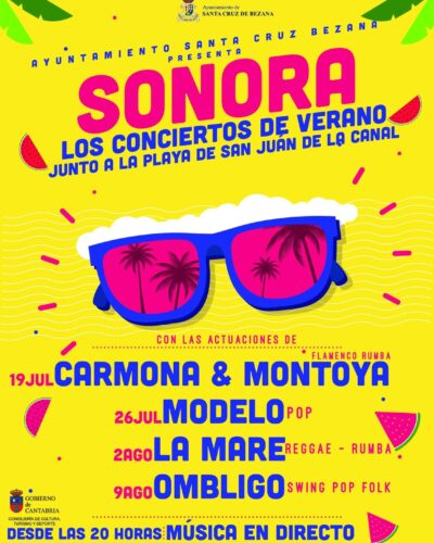 Conciertos Sonora en Playa San Juan de la Canal, Bezana