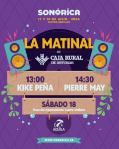 Pierre May en La Matinal by Sonórica, Castro-Urdiales