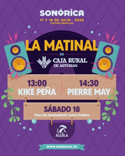 Pierre May en La Matinal by Sonórica, Castro-Urdiales