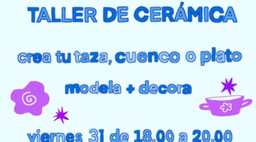 Taller de cerámica: crea tu propia taza, cuenco o plato