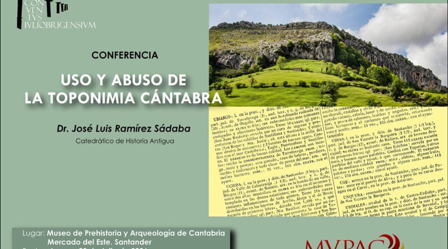 Conferencia: Uso y abuso de la toponimia cántabra