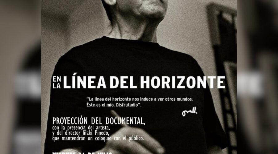 Proyección documental Roberto Orallo en Santander con artista y director