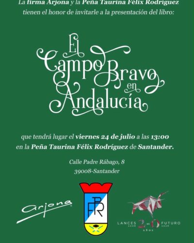 Presentación de «El campo bravo en Andalucía» en Santander