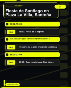 Fiesta de Santiago en Plaza La Villa, Santoña