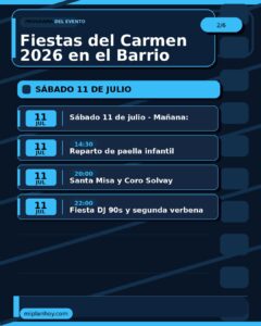 Fiestas del Carmen 2026 en el Barrio Pesquero de Santander