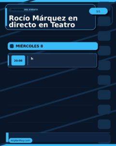 Rocío Márquez en directo en Teatro CASYC