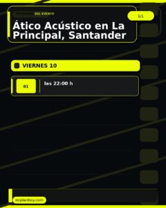 Ático Acústico en La Principal