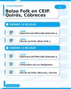Bolao Folk  Cóbreces 2026