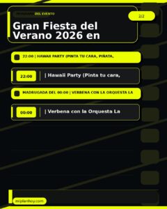 Gran Fiesta del Verano 2026 en Selaya, Plaza de la Colina