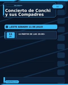 Concierto de Conchi y sus Compadres en Taberna El Corro