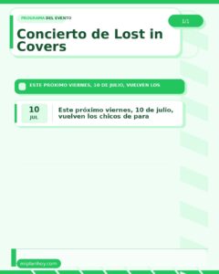 Concierto de Lost in Covers en Miradorio Bodega