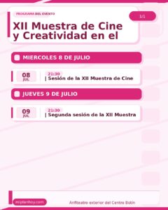 XII Muestra de Cine y Creatividad en el Centro Botín