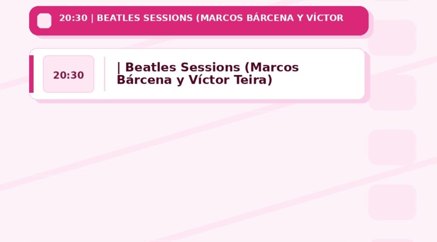 Concierto de Marcos Bárcena y Víctor Teira en Café 1900