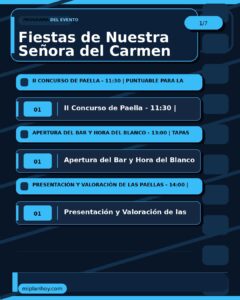 Fiestas de Nuestra Señora del Carmen Noja 2026