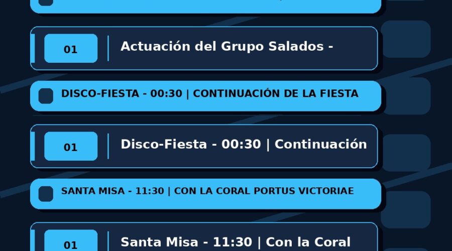 Fiestas de Nuestra Señora del Carmen Noja 2026