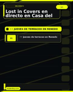 Lost in Covers en directo en Casa del Médico