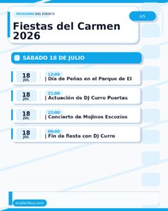 Fiestas del Carmen 2026 en Suances con Marta Sánchez y Mojinos Escozíos