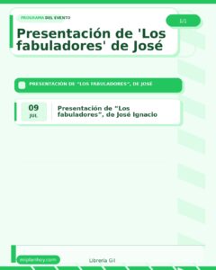 Presentación de ‘Los fabuladores’ de José Ignacio Carnero en Santander