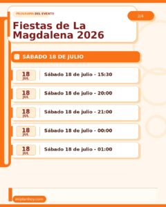 Fiestas de La Magdalena 2026 en La Penilla de Cayón