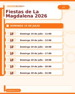 Fiestas de La Magdalena 2026 en La Penilla de Cayón
