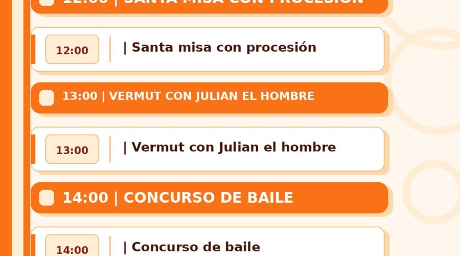 Fiestas de Santa Marina 2026 en Busta de Soba