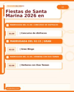 Fiestas de Santa Marina 2026 en Busta de Soba