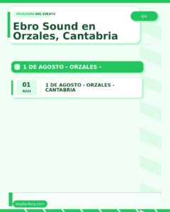 Ebro Sound en Orzales, Cantabria 2026