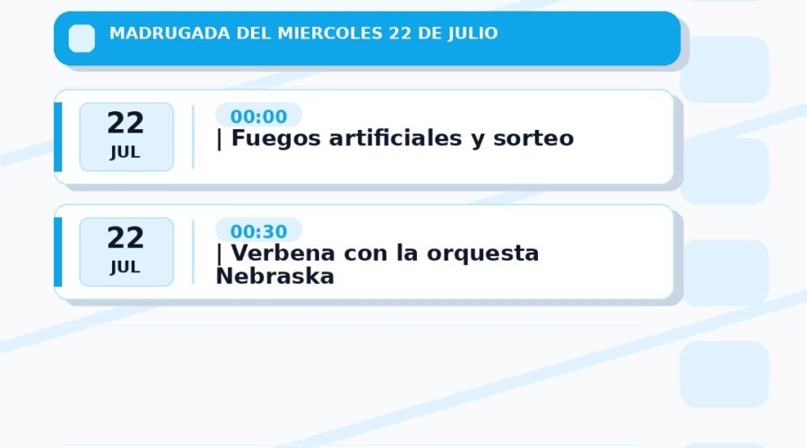 Fiestas de La Magdalena en Carpa junto al Campo de Fútbol, Vargas