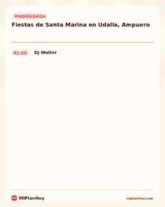 Fiestas de Santa Marina en Udalla, Ampuero