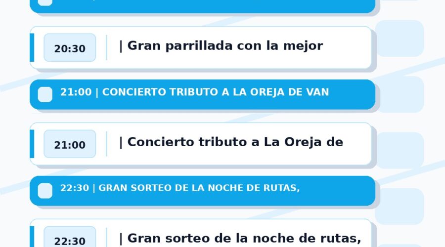 Concierto Tributo La Oreja de Van Gogh en Rancho de Evecan