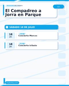 El Compadreo a Jorra en Parque Rosequillo, Villaescusa 2026