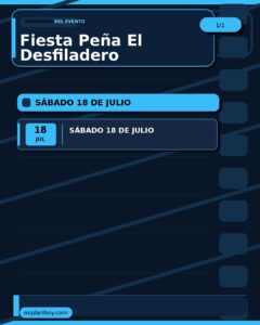 Fiesta Peña El Desfiladero en Santander con Gen La Movida