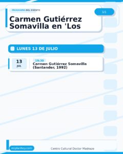 Carmen Gutiérrez Somavilla en ‘Los artistas cuentan’ en Madrazo