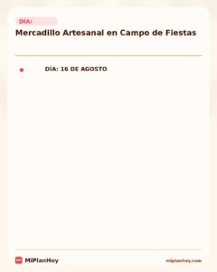 Mercadillo Artesanal en Campo de Fiestas, Arnuero 2026