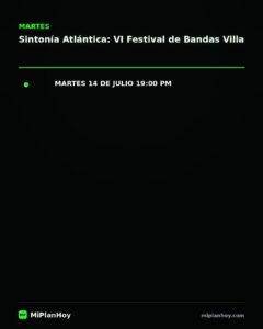 Sintonía Atlántica: VI Festival de Bandas Villa de Suances