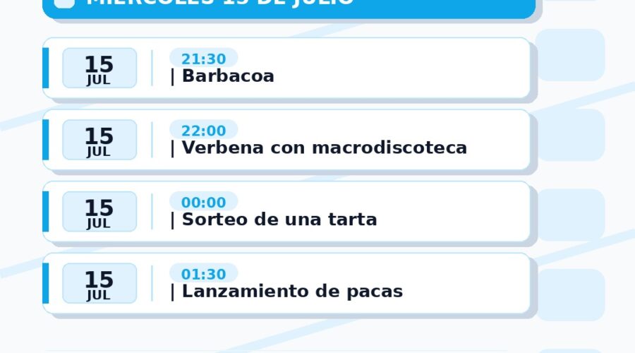 Fiestas de El Carmen 2026 en Sopeña de Cabuérniga