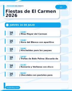 Fiestas de El Carmen 2026 en Sopeña de Cabuérniga