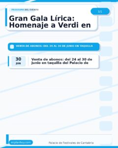 Gran Gala Lírica: Homenaje a Verdi en