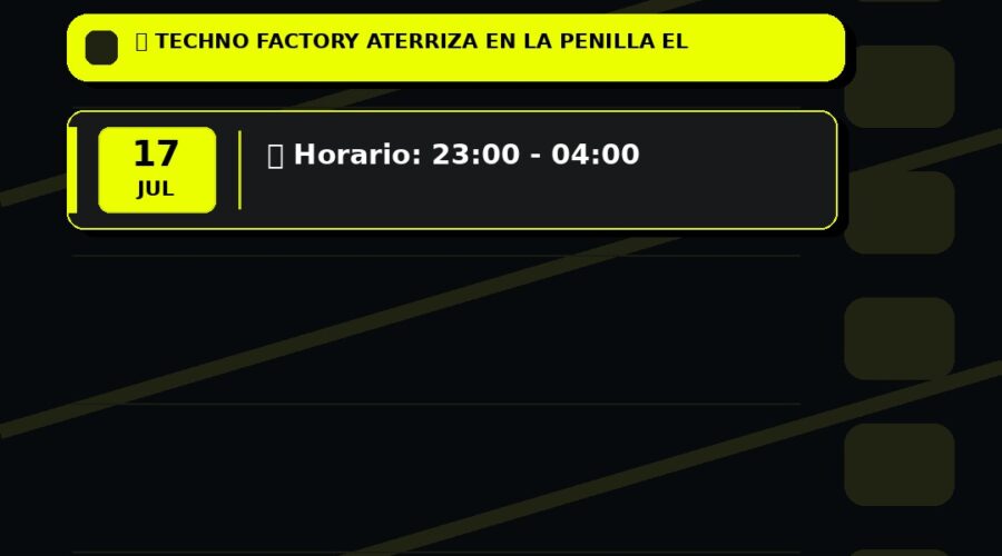 Techno Factory en La Penilla, Santander