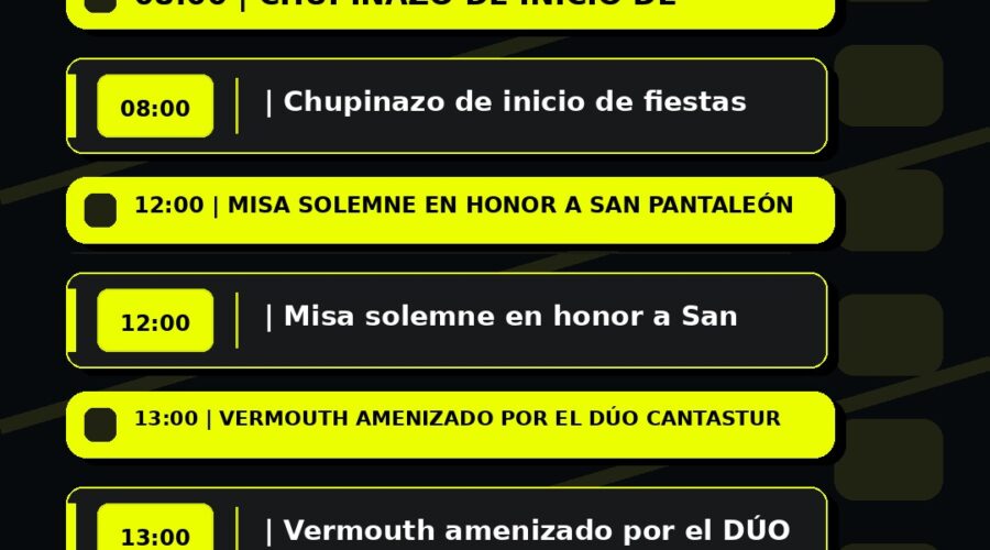 San Pantaleón 2026 en Castillo Pedroso, Corvera de Toranzo