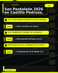 San Pantaleón 2026 en Castillo Pedroso, Corvera de Toranzo