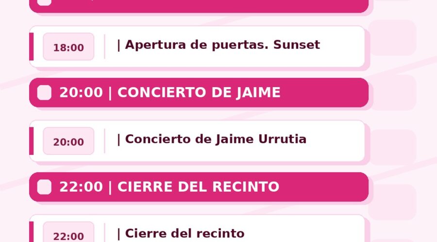 Concierto de Jaime Urrutia en La Atalaya, Laredo