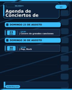 Agenda de Conciertos de Verano en Mesón Rural La Jontoya