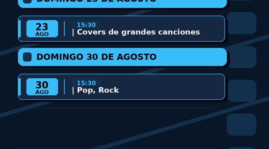 Agenda de Conciertos de Verano en Mesón Rural La Jontoya