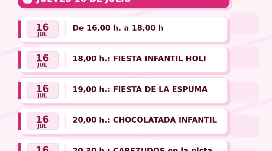 Fiestas del Carmen de Ganzo 2026 en Torrelavega