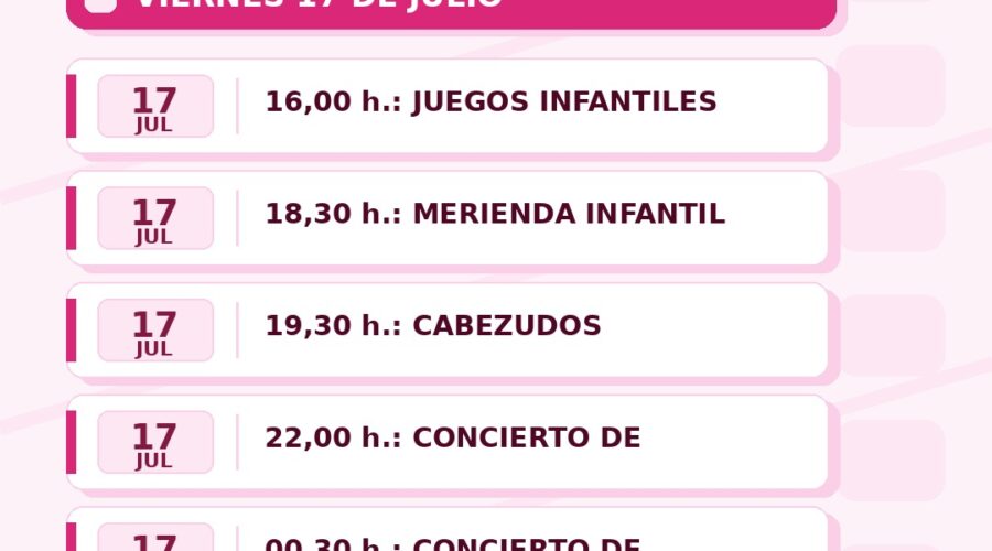 Fiestas del Carmen de Ganzo 2026 en Torrelavega