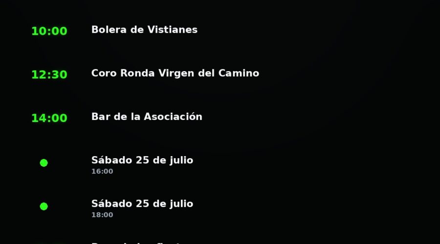 Fiestas de Santiago 2026 en Silió, Molledo