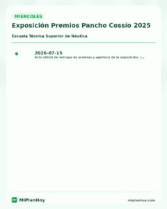 Exposición Premios Pancho Cossío 2025 en Santander